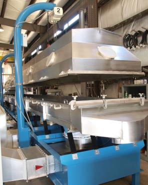 Motorized Hoist Lifts Dryer Cover