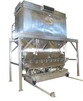 Integral Baghouse Dust Collector Enables Use of Fluid Bed Processor for Fine Particles <250 µm